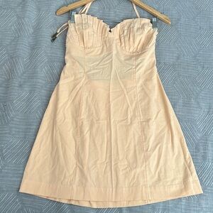 New free people shell top mini dress